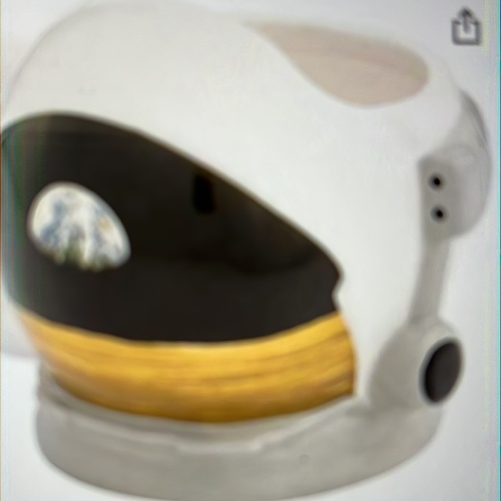 Smithsonian Apollo 11 Helmet Sculpted Ceramic Mug NEIL ARMSTRONG Astronaut 20oz